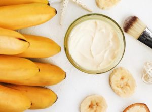 Banana face pack